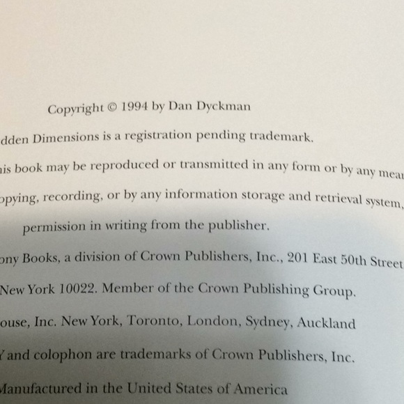 Vtg 1994 Hidden Dimensions - puzzles, riddles book - Picture 4 of 6